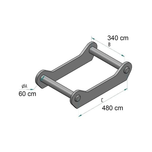 Sovitelevy / kiinnike S60 Sovitelevy / kiinnike S60
