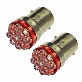 Polttimopari skootteriin 9LED 12V 21/5W All Ride