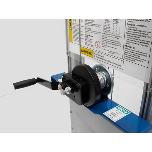 6430062521313-4 Käsikäyttöinen pinoamisvaunu vaijerilla