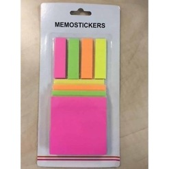 Post-it muistilaput ja teippimerkit