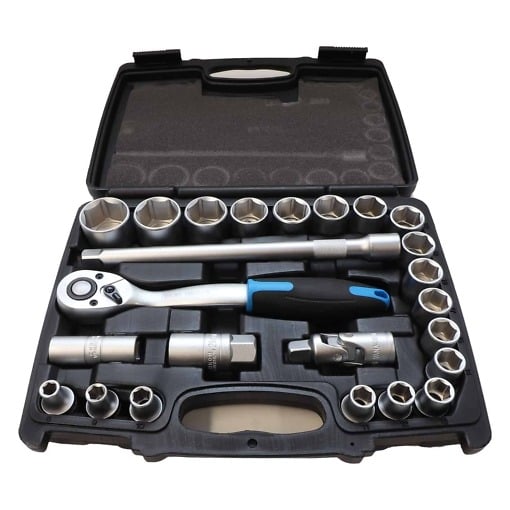 Hylsysarja 24-osaa 1/2 Meister Line Hylsysarja 24-osaa 1/2 Meister Line