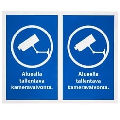 Ikkunatarra Kameravalvonta 3 arkkia