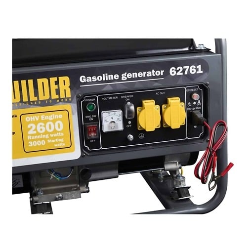 Aggregaatti bensiinikäyttöinen 3000W, 4-tahti ProBuilder Aggregaatti bensiinikäyttöinen 3000W, 4-tahti ProBuilder