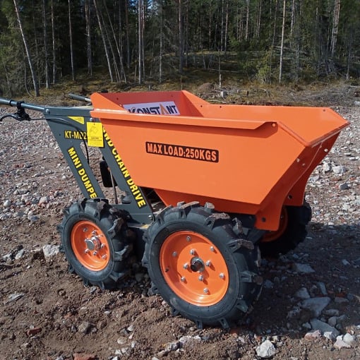 Minidumpperi 4x4, 250kg