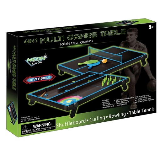 Pelipöytä 4in1 Neon
