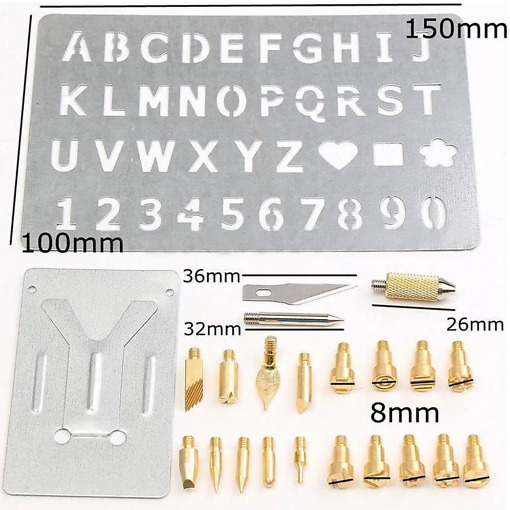 Puupoltin / kolvisarja sis. terät ja sapluuna Puupoltin / kolvisarja sis. terät ja sapluuna
