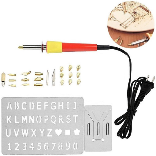 Puupoltin / kolvisarja + terät ja sapluuna Puupoltin / kolvisarja + terät ja sapluuna
