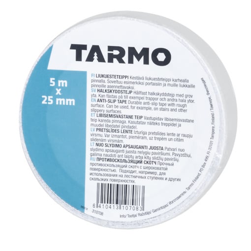 Liukuesteteippi 25 mm x 5 m Tarmo Liukuesteteippi 25 mm x 5 m Tarmo