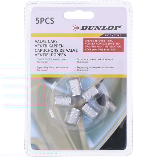 Venttiilihatut hopea 5kpl/pkt Venttiilihatut hopea 5kpl/pkt