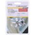 Venttiilihatut hopea 5kpl/pkt