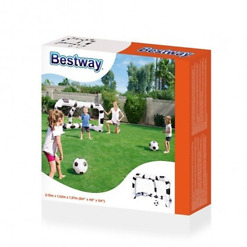 Jalkapallomaali ja pallot Bestway