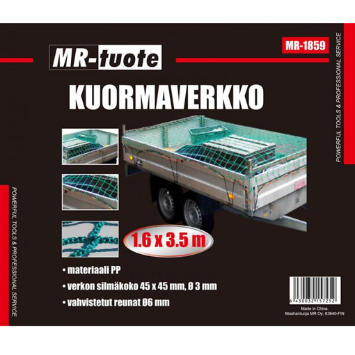 6430032157252-Kuormaverkko 1.6 m x 3.5 m 6430032157252-Kuormaverkko 1.6 m x 3.5 m