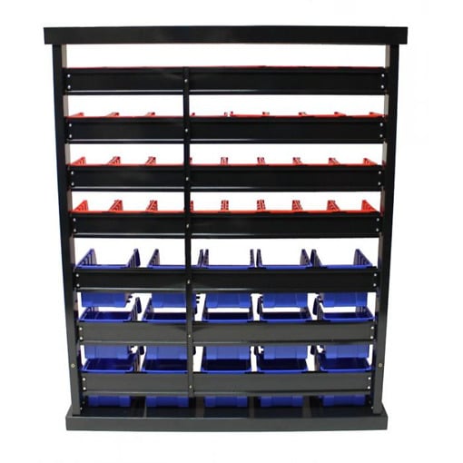 6430013069529-Varastohyllykkö lokeroilla 15+32 6430013069529-Varastohyllykkö lokeroilla 15+32