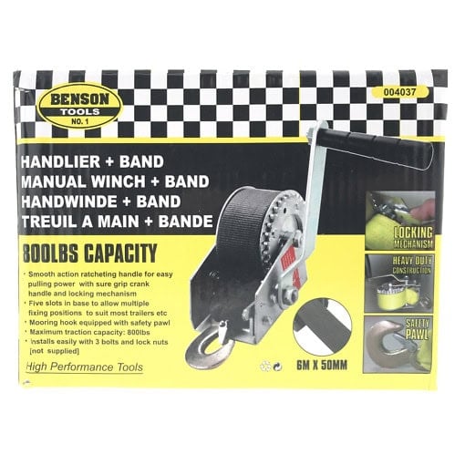 Benson Vinssi 800 lbs Benson Vinssi 800 lbs