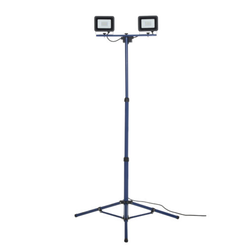 Työvalo kolmijalka 2x30 W, 5600 lm, IP44