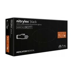 Nitriilikäsine XL 100 kpl musta