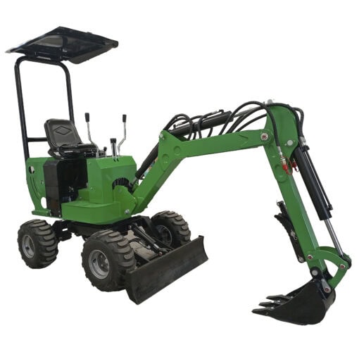 Minikaivuri-pyörillä-0.7-t,-diesel,-Caivu-HFT7 Minikaivuri-pyörillä-0.7-t,-diesel,-Caivu-HFT7