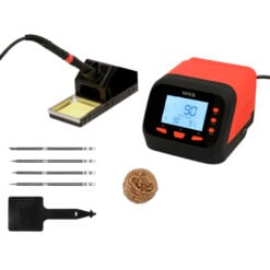Juotosasema LCD-näytöllä 110-240 V, Yato