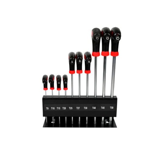 8718375332900-Torx-avainsarja-t-kahvalla-10-osaa,-Benson 8718375332900-Torx-avainsarja-t-kahvalla-10-osaa,-Benson