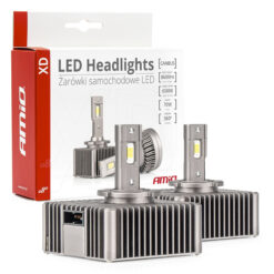 LED-ajovalopolttimot D5S 70W 8600lm, Amio