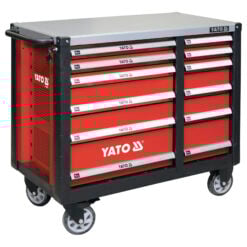 Työkaluvaunu 12 vetolaatikkoa, Yato