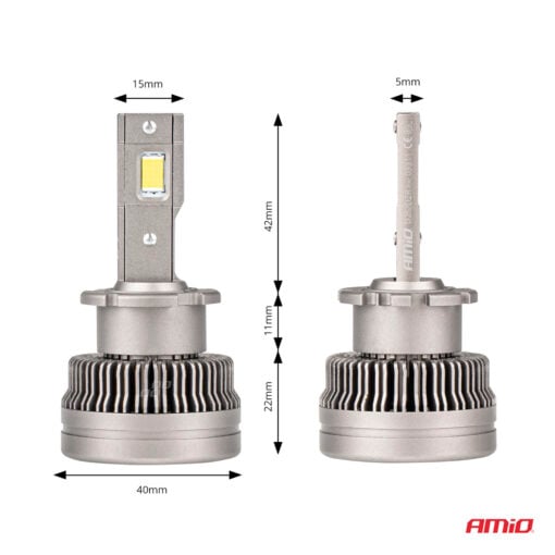 N5903293033111-LED-ajovalopolttimot-D2S:D2R-70W-8600lm-Amio-3 N5903293033111-LED-ajovalopolttimot-D2S:D2R-70W-8600lm-Amio-3