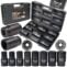 Voimahylsysarja kuusiokolo 3/4", Black