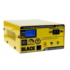 Akkulaturi 6V/12V 15A, Black