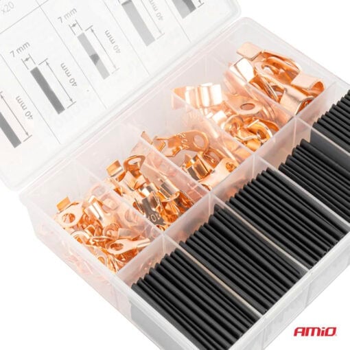 5903293039335-Kutistesukka-ja-johtoliitinsarja-160-osaa-Amio-2 5903293039335-Kutistesukka-ja-johtoliitinsarja-160-osaa-Amio-2