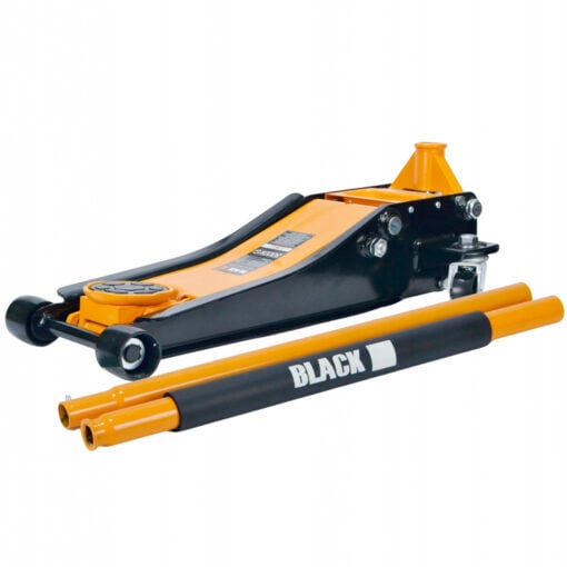 Hallitunkki matalaprofiili 3 tonnia, Black