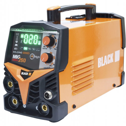 Hitsausinvertteri MIG/MMA/FLUX 250A, Black