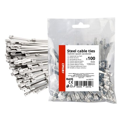 5903293043196-Nippuside-ruostumaton-46x100-mm-100-kpl-Amio 5903293043196-Nippuside-ruostumaton-46x100-mm-100-kpl-Amio