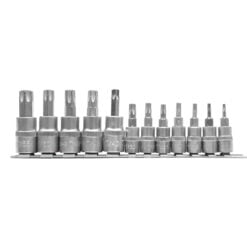Kärkihylsysarja TORX 12 osaa, Yato