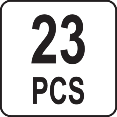 Polttoainelinjan irroitustyökalu 23 osaa, Yato