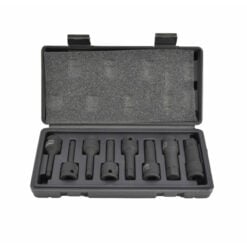 Voimahylsysarja kuusiokolo 1/2″ 8 osaa, AWtools
