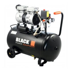 Paineilmakompressori 50 L, Black