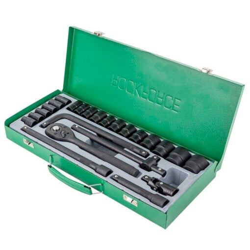 Voimahylsysarja kuusiokolo 8 - 32 mm 1/2", Rockforce