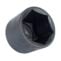Voimahylsy kuusiokolo 80 mm 1", Black