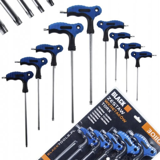 5902280020417-Torx-avainsarja-T10-T50-9-osaa-Black 5902280020417-Torx-avainsarja-T10-T50-9-osaa-Black
