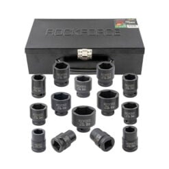 Voimahylsysarja kuusiokanta 6 – 50 mm 3/4″, Rockforce