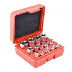 E-torx hylsysarja E4 - E24, Black