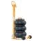 Paljetunkki / ilmatyynytunkki 3,5 t, Black