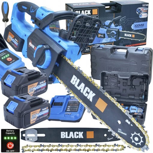 5905427503989-Akkumoottorisaha-2x21V-4Ah-Black 5905427503989-Akkumoottorisaha-2x21V-4Ah-Black