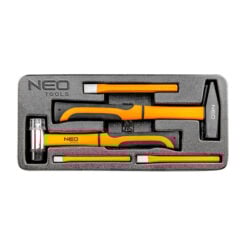 Vasara- ja talttasetti työkaluvaunuun, Neo Tools