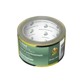 Merkintäteippi kelta/musta 60 mm x 66 m, Duck