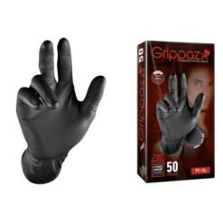 Nitriilikäsine musta XL 50 kpl, Grippaz