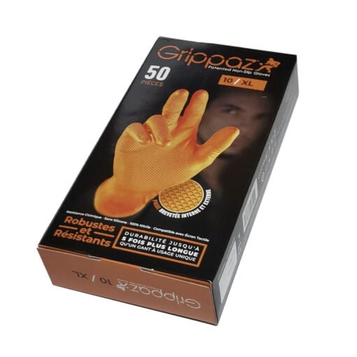 5391515867680-Nitriilikasine-oranssi-XL-50-kpl-Grippaz-10 5391515867680-Nitriilikasine-oranssi-XL-50-kpl-Grippaz-10