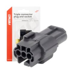 Superseal liitin 3-napainen 2.2 mm, Amio