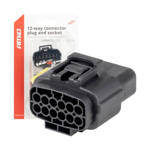 Superseal liitin 12-napainen 2.2 mm, Amio