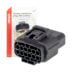 Superseal liitin 12-napainen 2.2 mm, Amio